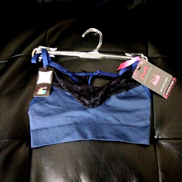 Maidenform Sexy Meets Comfy Navy Blue Bra - Picture 3 of 5